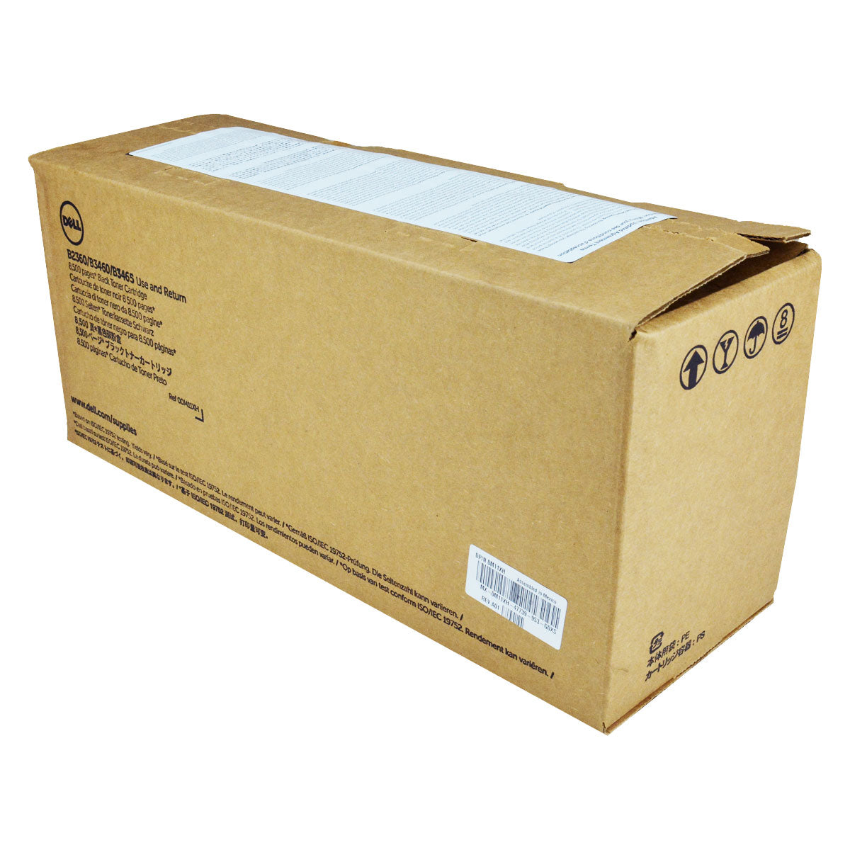 OEM Dell M11XH (331-9805) Toner Cartridge, Black, 8.5K Yield, Return Program