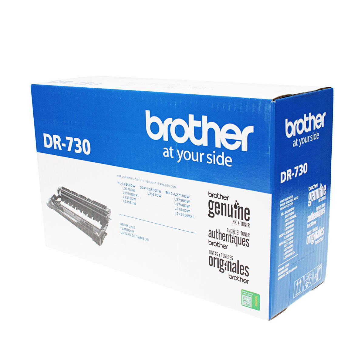 OEM Brother  (DR730) Drum Unit, Black, 12K Yield