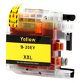 Compatible Brother LC20E (LC20EY) InkJet Cartridge, Yellow, 1200 High Yield