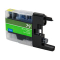 Compatible Brother LC79 (LC79C) InkJet Cartridge, Cyan, 19ML XL