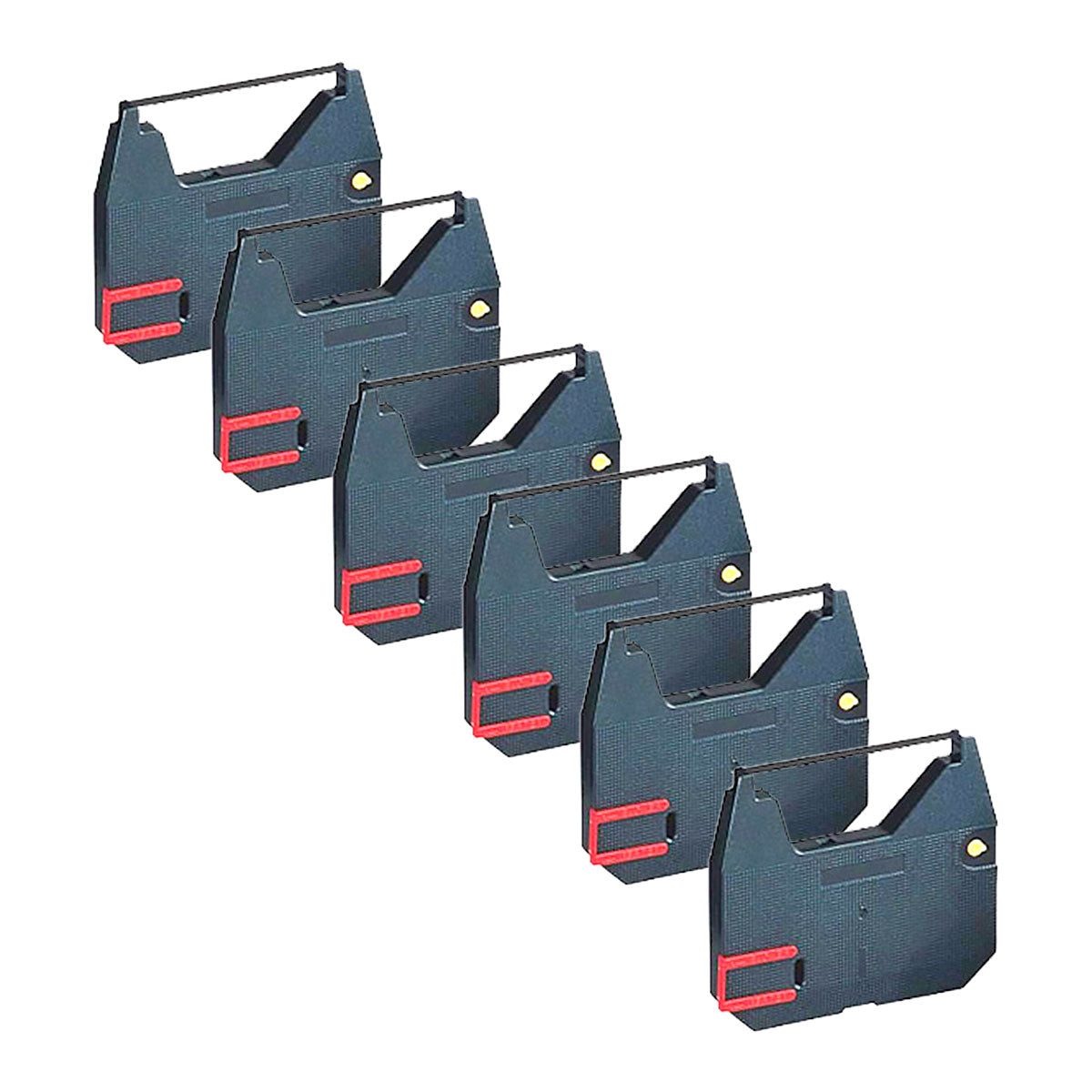 Compatible Brother 1030 Correctable Ribbon, Black, 6 Pack Value Pack