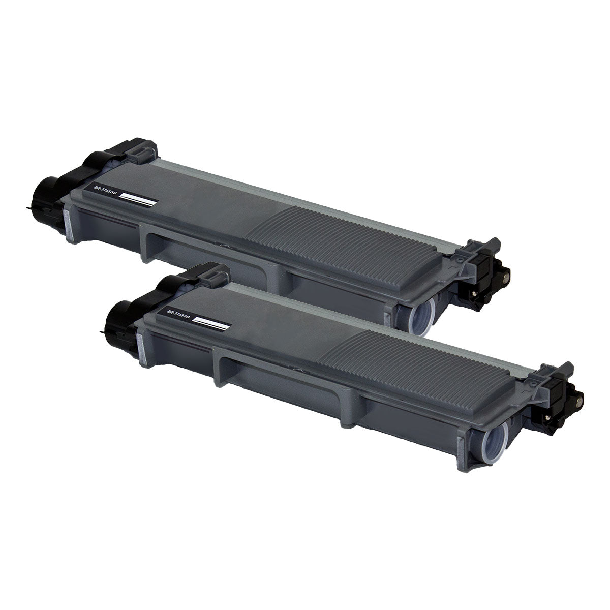 Compatible Brother TN660 (TN660, TN630) Toner Cartridge, Black, 2.6K High Yield, 2 Cartridge Value Pack