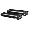 Compatible Brother TN760 (TN760, TN730) Toner Cartridge, Black, 3K High Yield, 2 Cartridge Value Pack