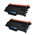 Compatible Brother TN850 (TN850, TN820) Toner Cartridge, Black, 8K High Yield, 2 Cartridge Value Pack