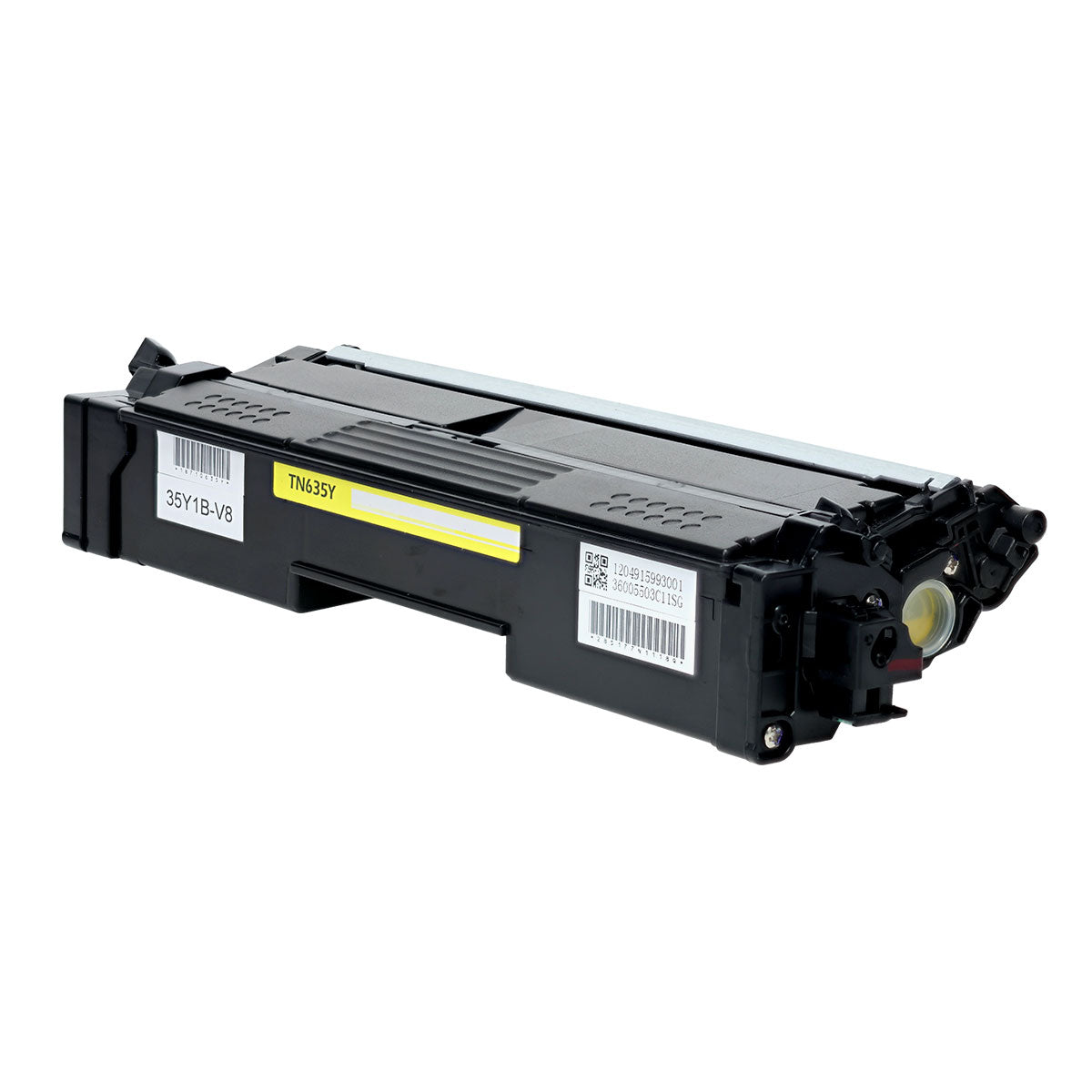 Compatible Brother TN635 (TN635Y) Toner Cartridge, Yellow, 1.8K Yield