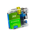 Compatible Brother LC203 XL (LC203CXL) InkJet Cartridge, Cyan, 550 High Yield