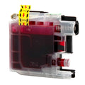 Compatible Brother LC205 XXL (LC205M) InkJet Cartridge, Magenta, 1200 Super High Yield