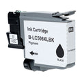 Compatible Brother LC506XLBK Inkjet Cartridge, Black, 2500 High Yield