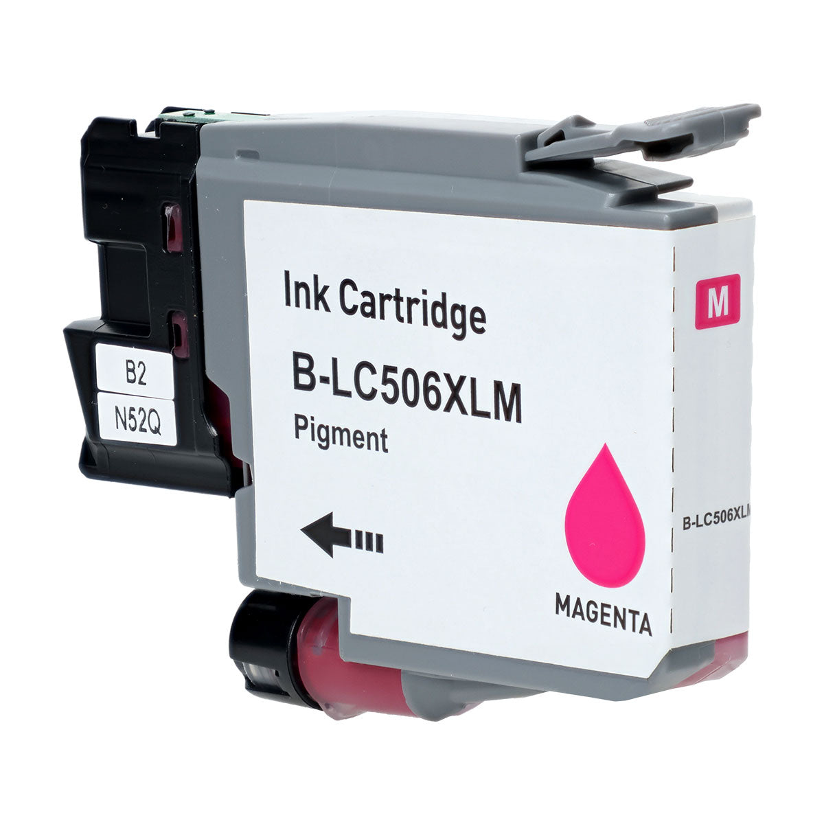 Compatible Brother LC506XLM Inkjet Cartridge, Magenta, 1500 High Yield