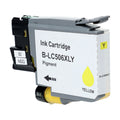 Compatible Brother LC506XLY Inkjet Cartridge, Yellow, 1500 High Yield