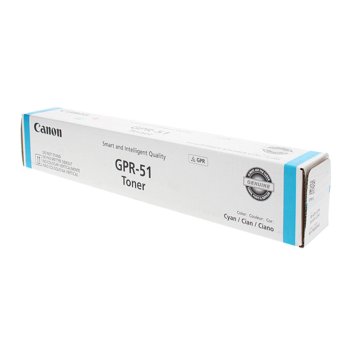 OEM Canon GPR-51 (8517B003) Toner Cartridge, Cyan, 21.5K Yield