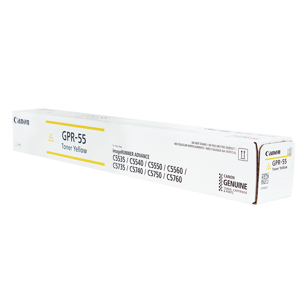 OEM Canon GPR-55 (0484C003) Toner Cartridge, Yellow, 60K Yield