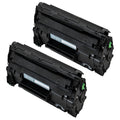 Compatible Canon CRG-137 (9435B001AA) Toner Cartridge, Black, 2.4K Yield, 2 Cartridge Value Pack