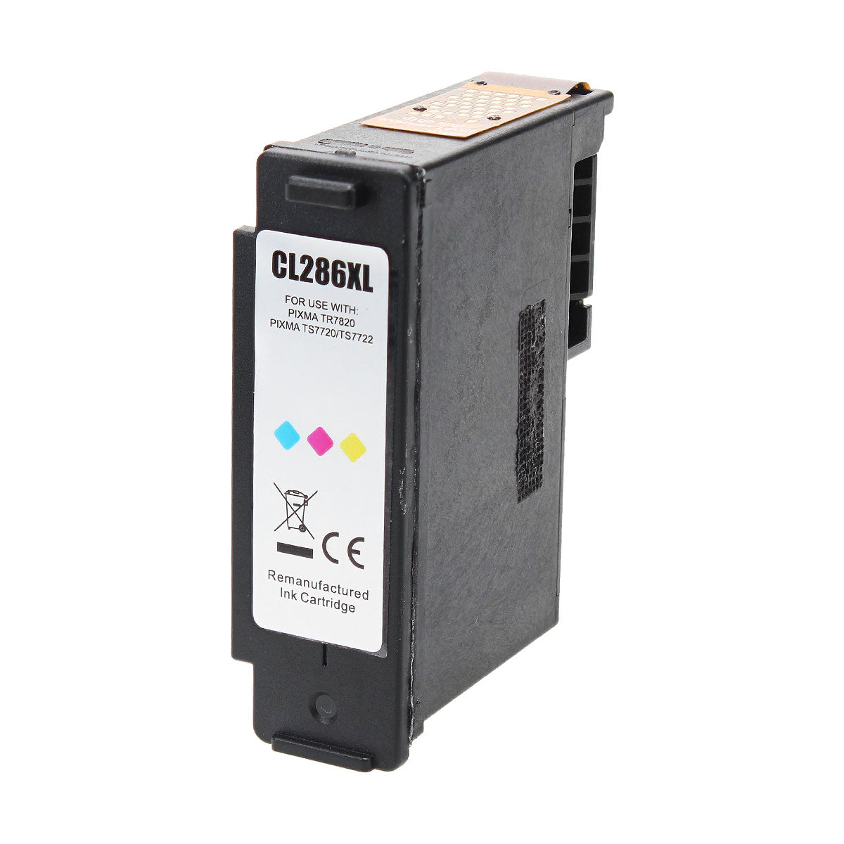 Remanufactured Canon CL-286XL (6216C001) Inkjet Cartridge, Tri-Color, 400 High Yield