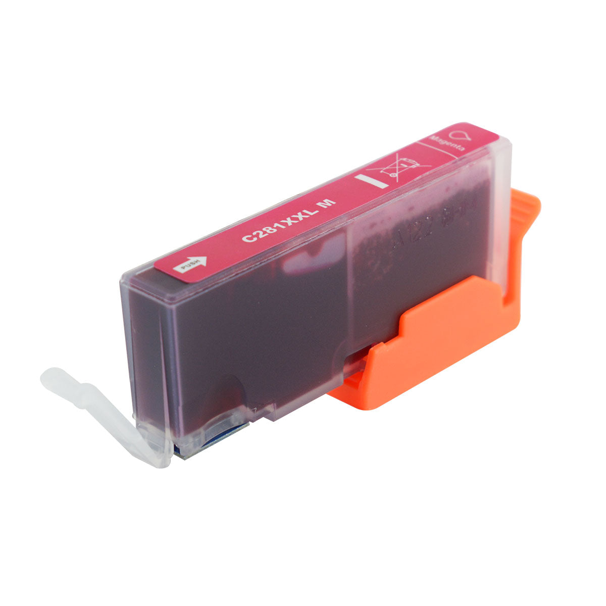 Remanufactured Canon 281XXL (CLI-281M) InkJet Cartridge, Magenta, 11.7ml Extra High Yield