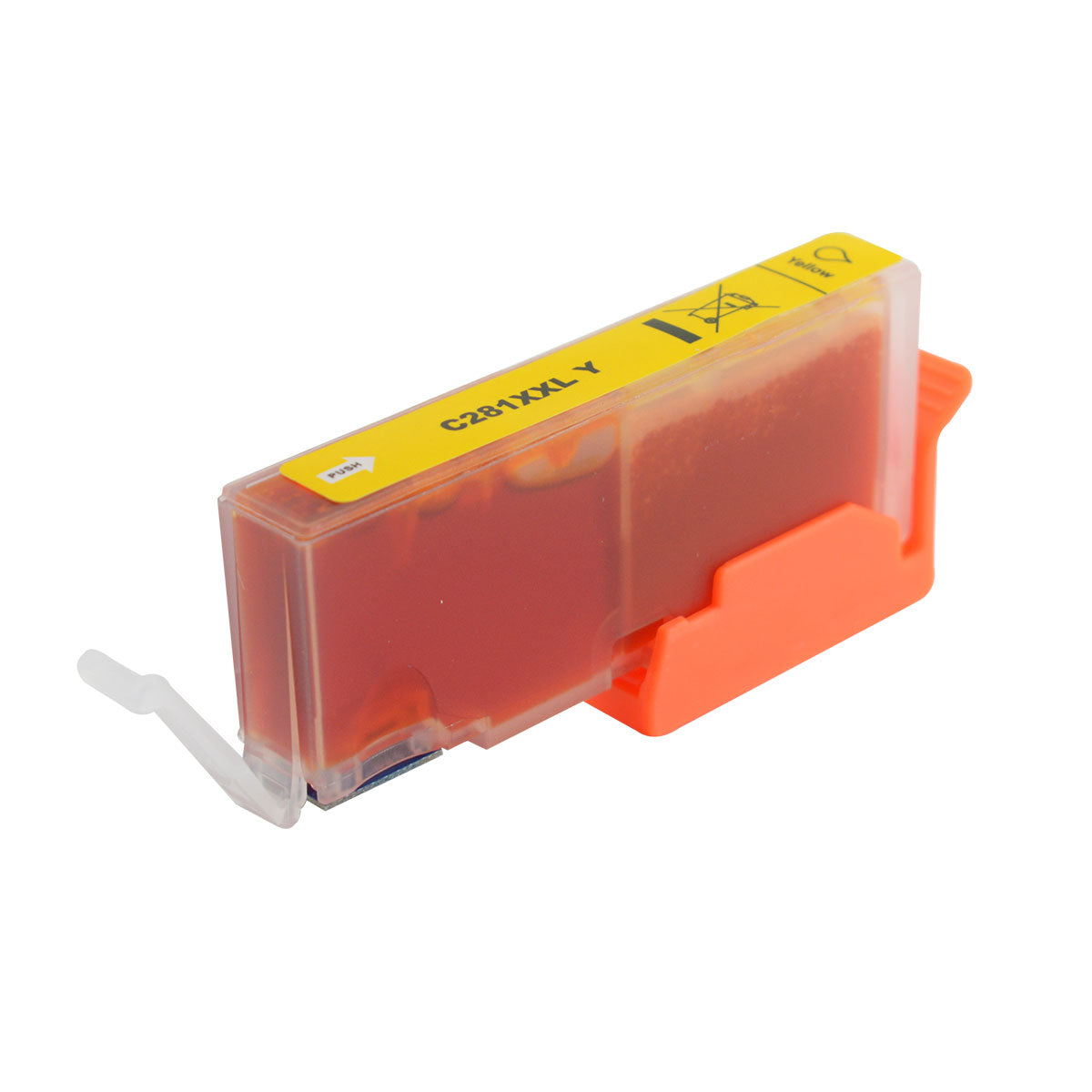 Remanufactured Canon 281XXL (CLI-281Y) InkJet Cartridge, Yellow, 11.7ml Extra High Yield