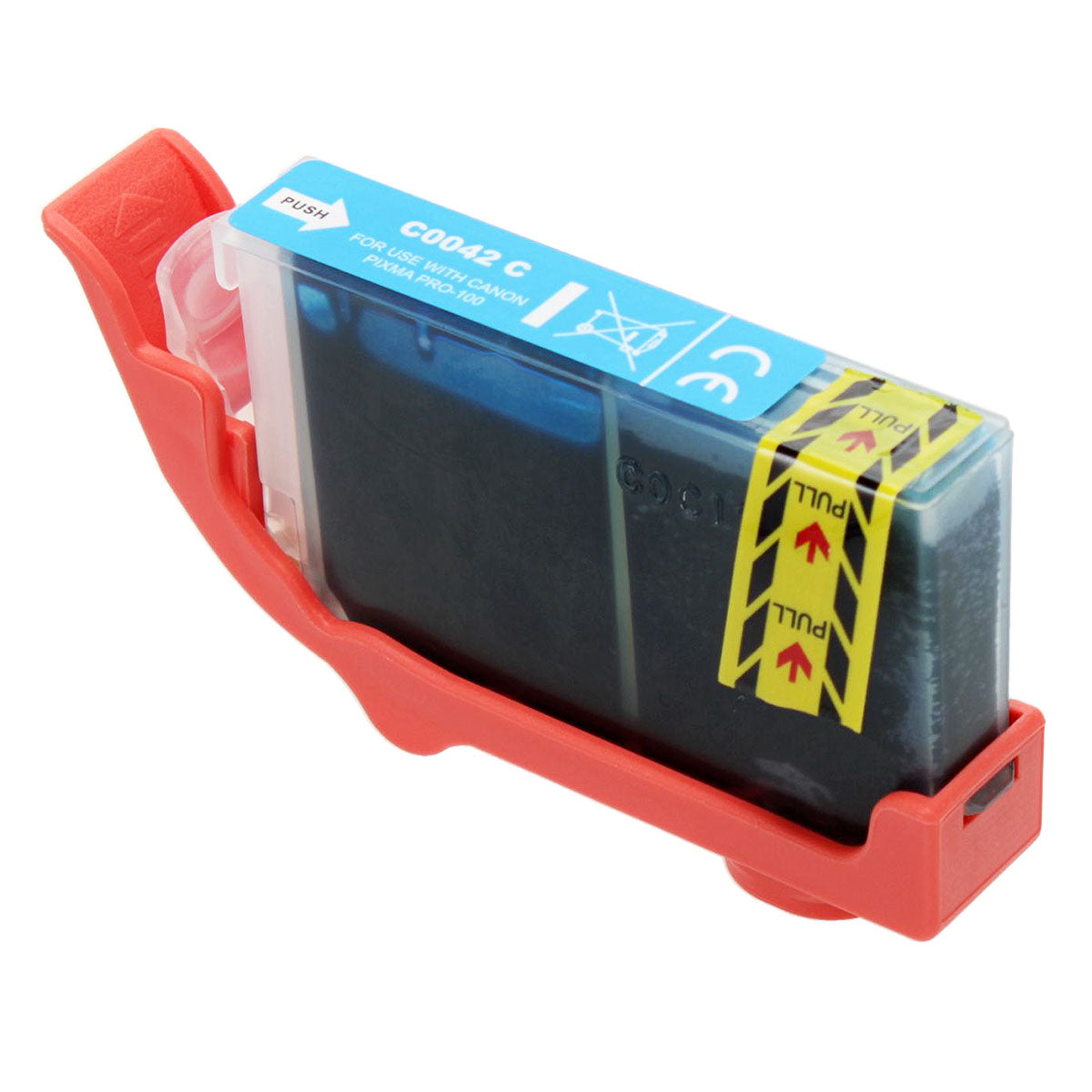 Compatible Canon CLI-42 (CLI-42C) InkJet Cartridge, Cyan, 600 Yield