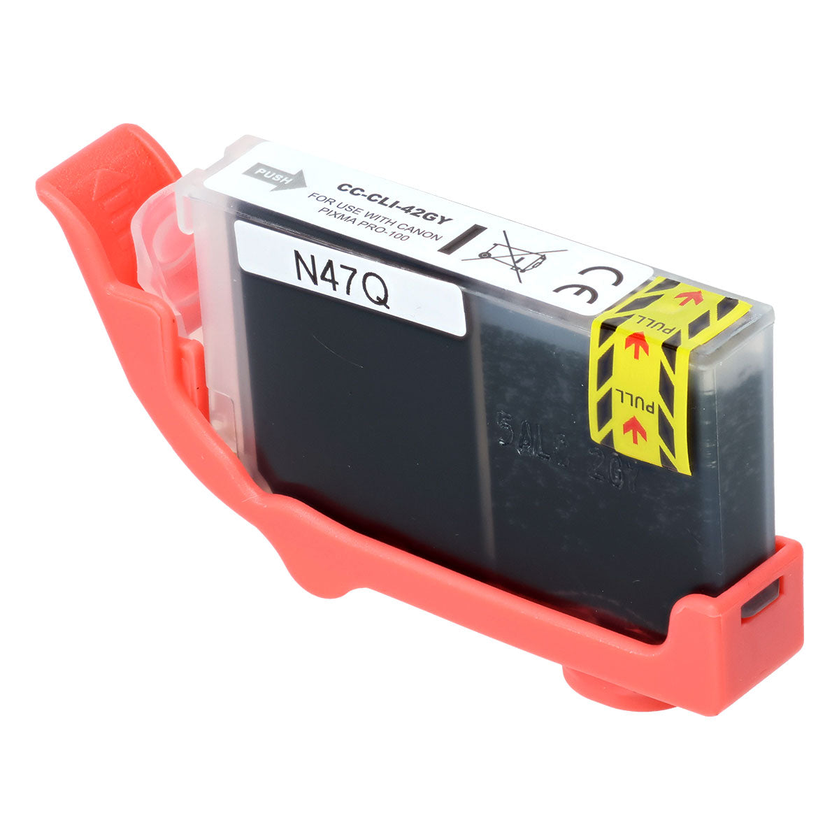Compatible Canon CLI-42 (CLI-42GY) InkJet Cartridge, Gray, 500 Yield