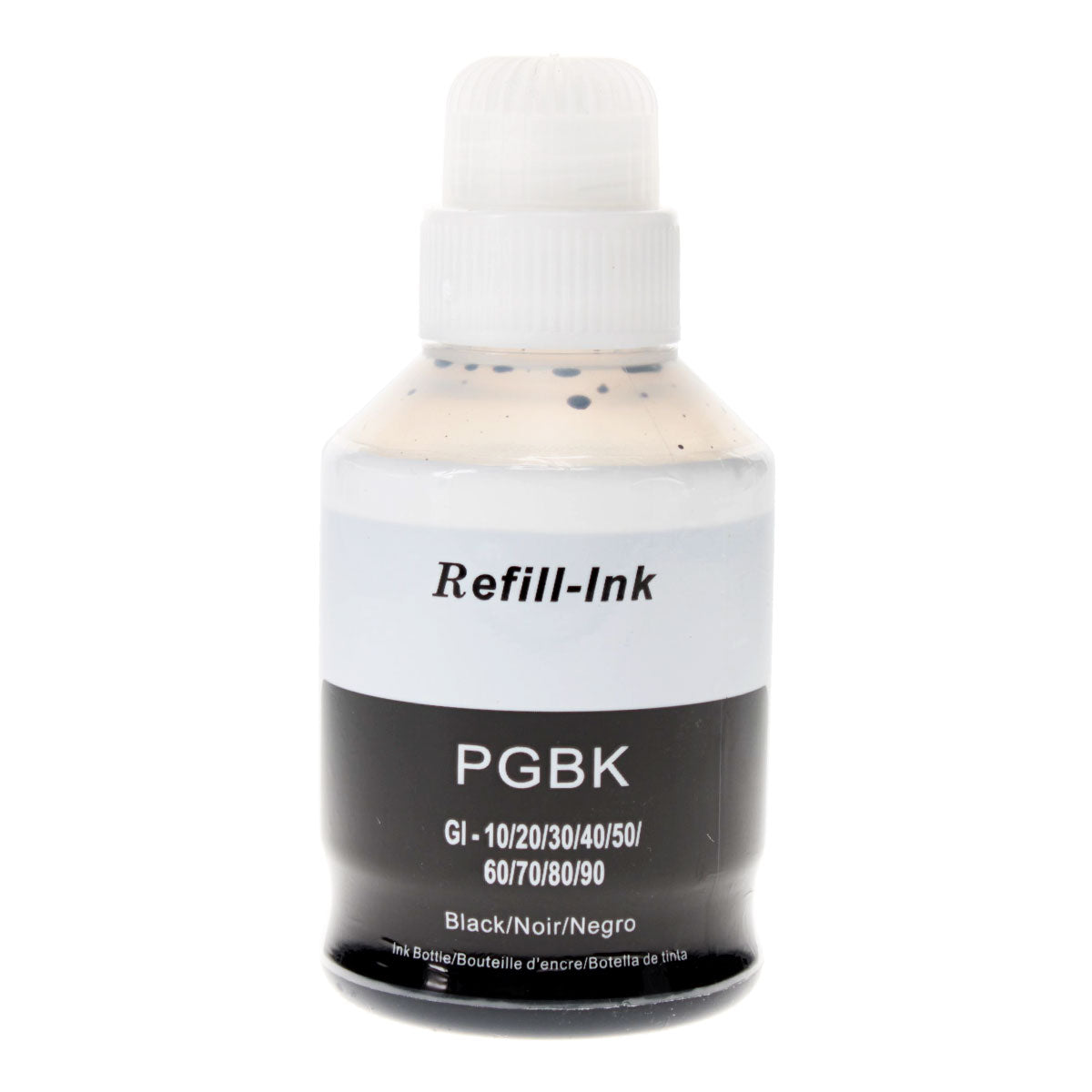 Compatible Canon GI-20BK (3383C001) InkJet Bottle, Black, 170ml