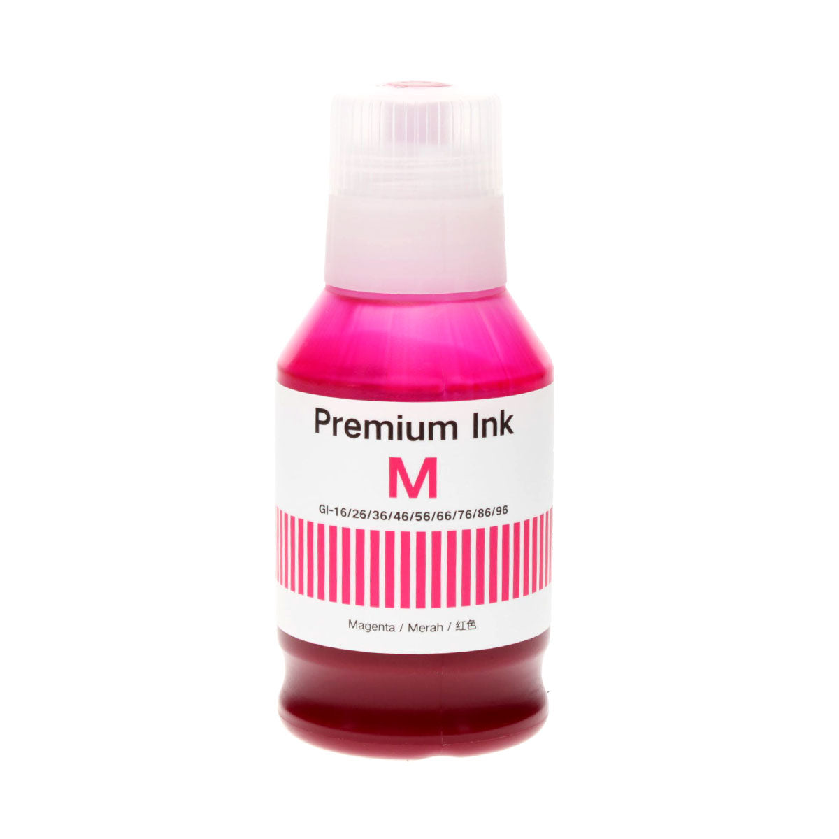 Compatible Canon GI-26M (4422C001) Inkjet Bottle, Pigment Magenta, 170 ML