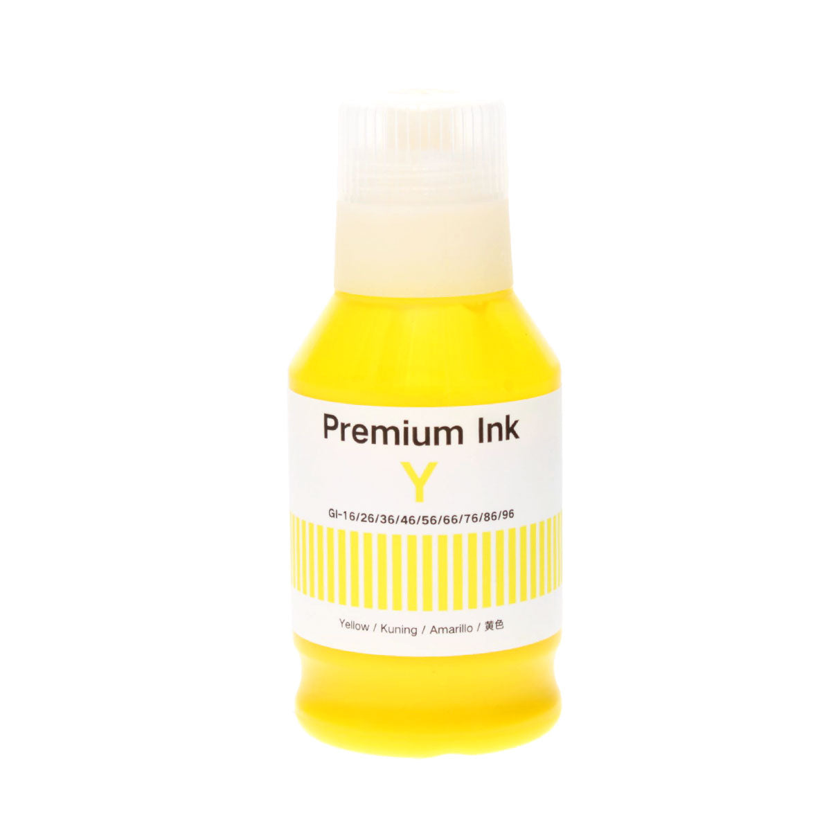 Compatible Canon GI-26Y (4423C001) Inkjet Bottle, Pigment Yellow, 170 ML