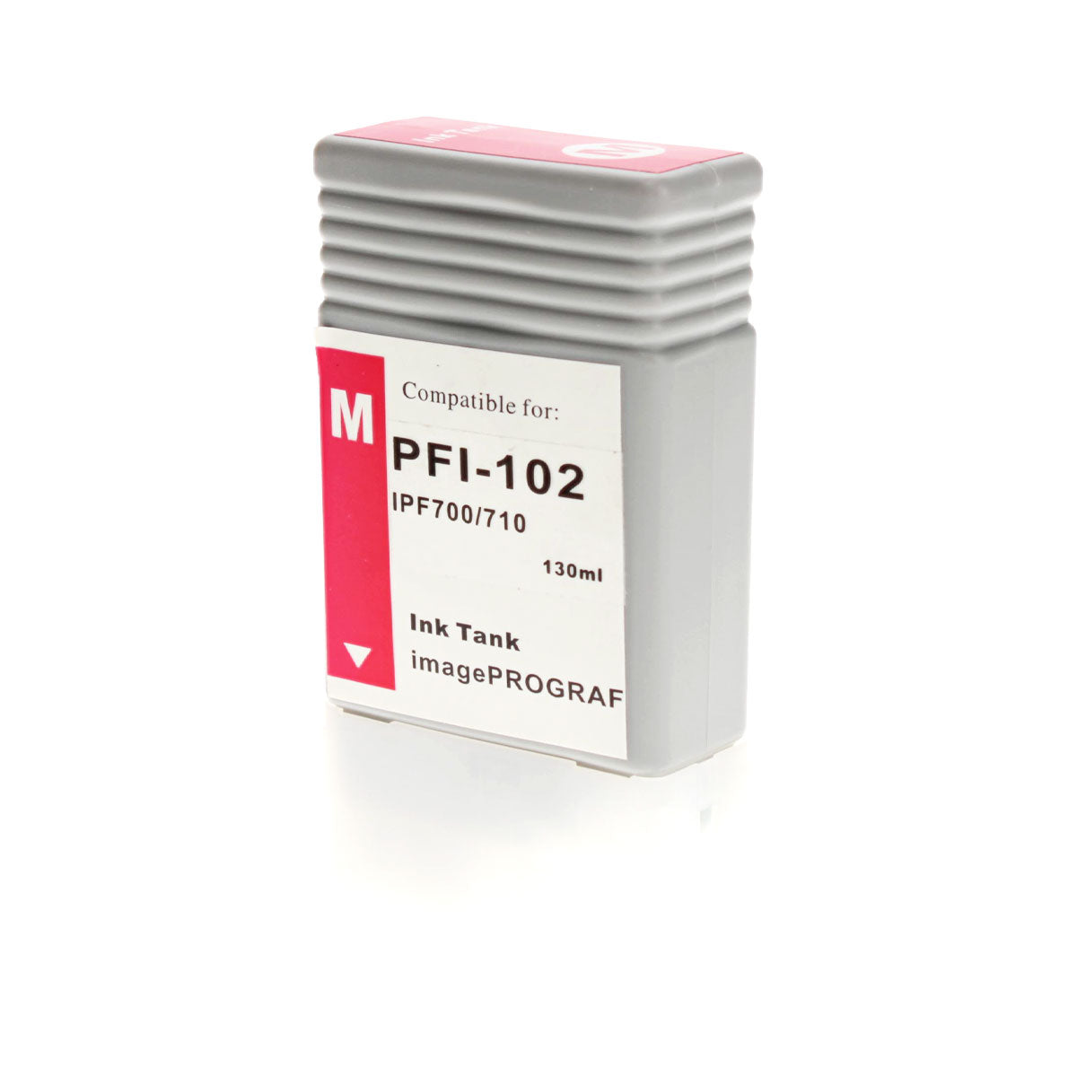 Remanufactured Canon PFI-102M Wide Format Ink, Magenta, 130 ML
