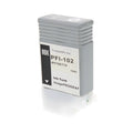 Remanufactured Canon PFI-102MBK Wide Format Ink, Matte Black, 130 ML