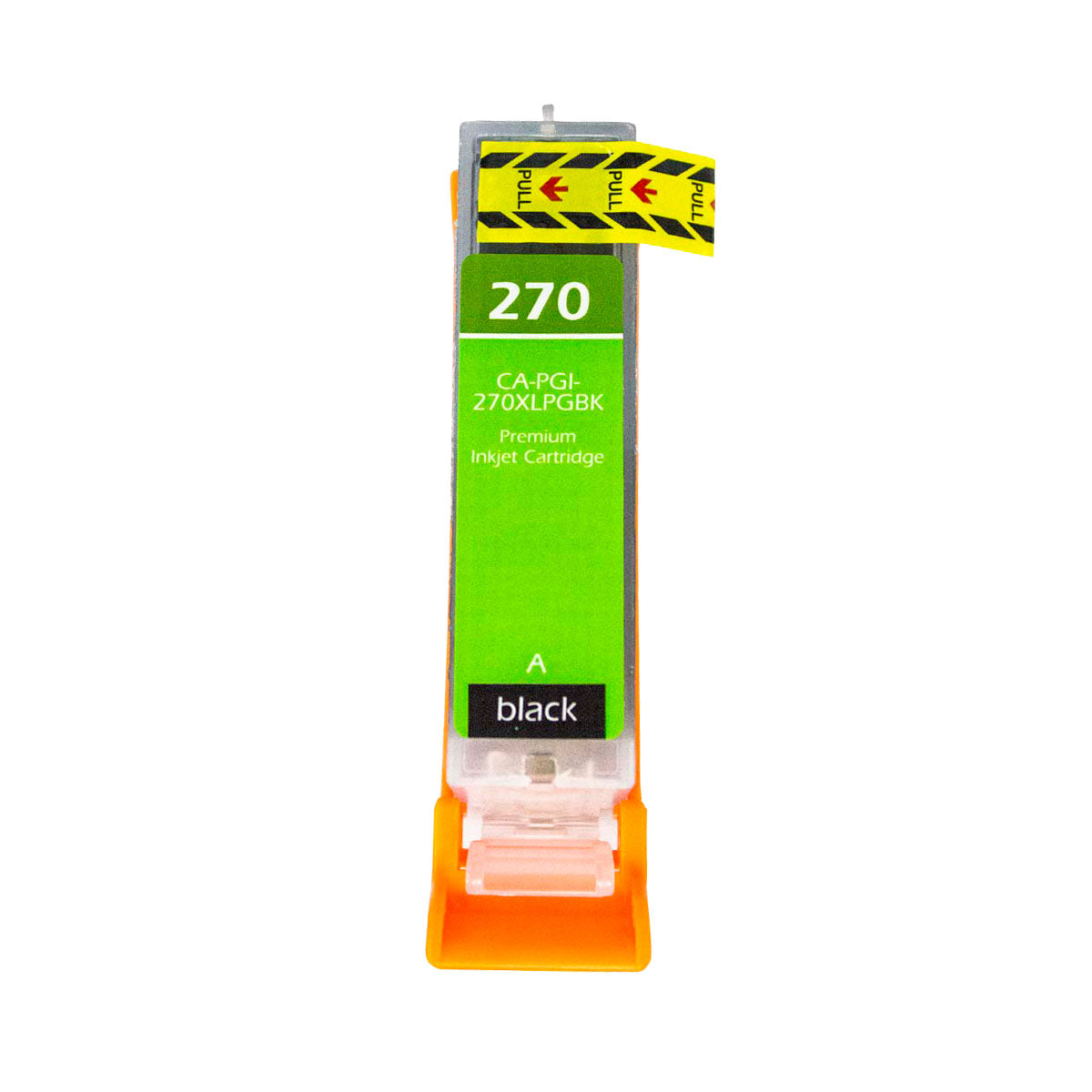 Remanufactured Canon 270XL (PGI-270XL) InkJet Cartridge, Pigment Black, 500 High Yield