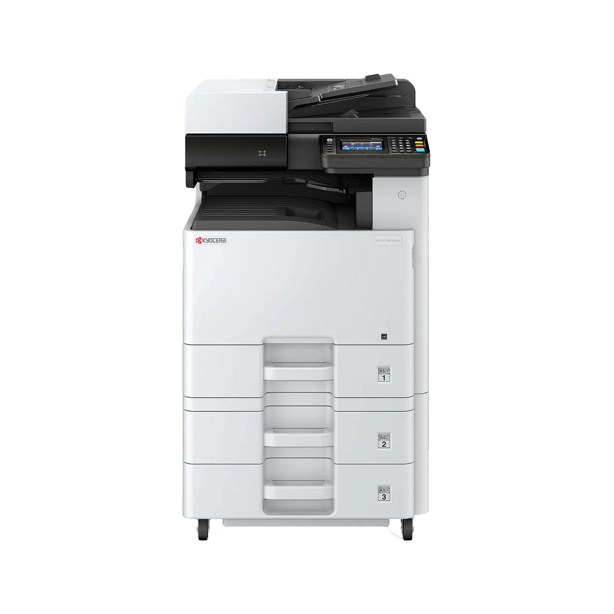 OEM Kyocera Mita M8124cidn (1102P42US0) MFP, 24 ppm Color, Print, Copy, Scan, (Fax), Starter Toner, K=3K Yield, CMY=1.5K Yield
