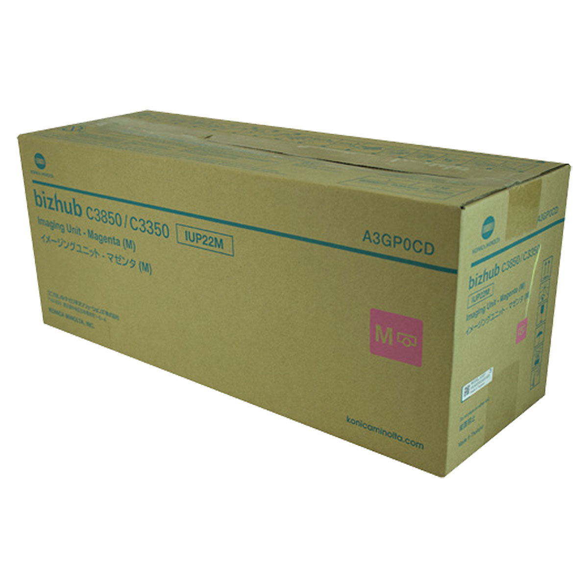 OEM Konica Minolta IUP22M (A3GP0CD) Imaging Unit, Magenta, 60K Yield