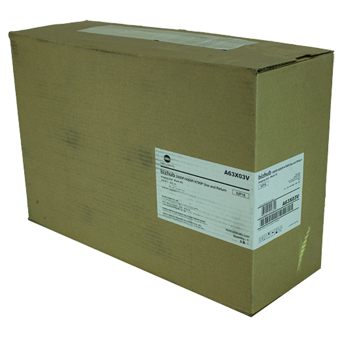 OEM Konica Minolta IUP16 (A63X03V) Imaging Unit, Black, 60K Yield