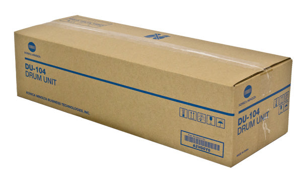 OEM Konica Minolta DU104 (A2VG0Y0) Drum Unit, Black, 180K Yield