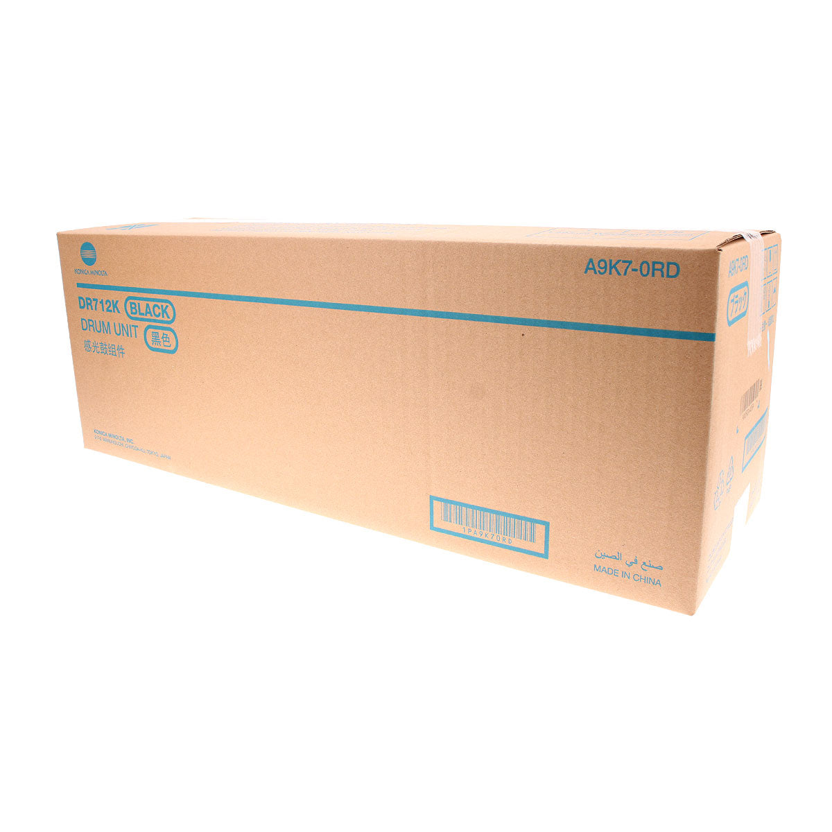 OEM Konica Minolta DR712K (A9K70RD) Drum Unit, Black, 300K Yield