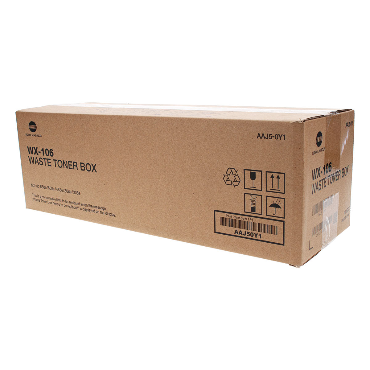OEM Konica Minolta  (AAJ50Y1) Waste Toner Container, 300K Yield