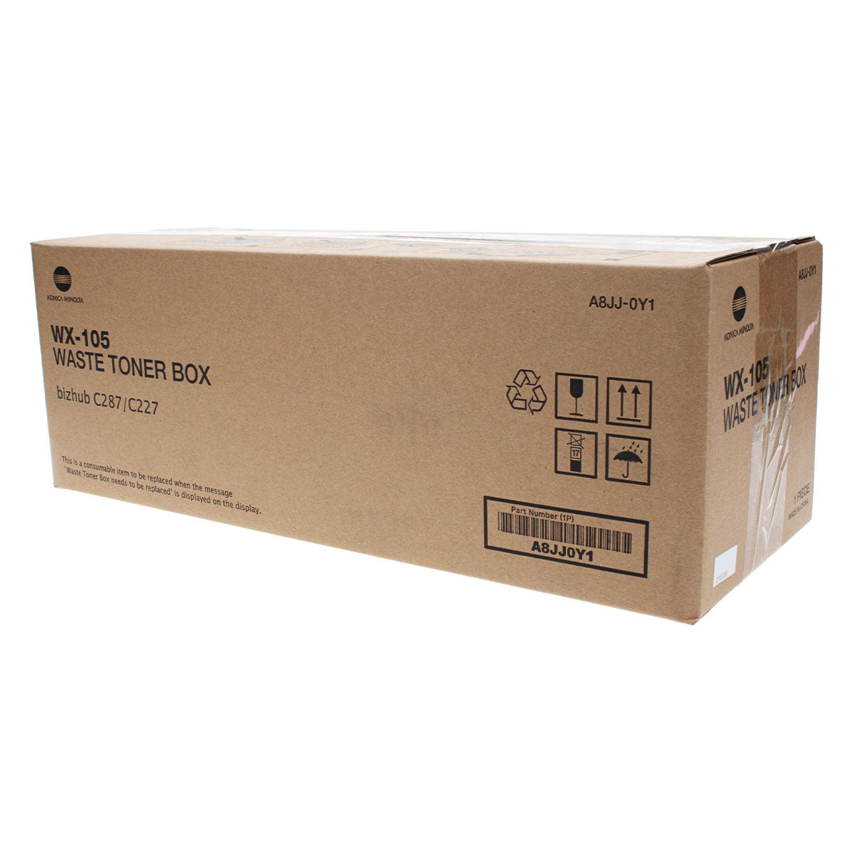 OEM Konica Minolta  (A8JJWY1) Waste Toner Container, 22K Yield
