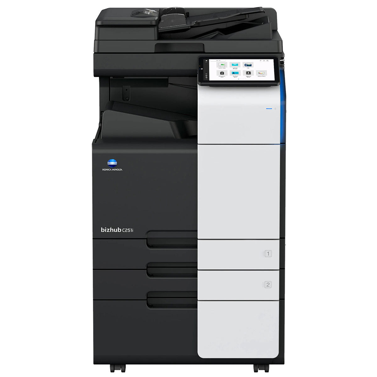 OEM Konica Minolta bizhub C251i (ADXM013) MFP, 25 ppm Color, Print, Copy, Scan, (Fax), With DSDF