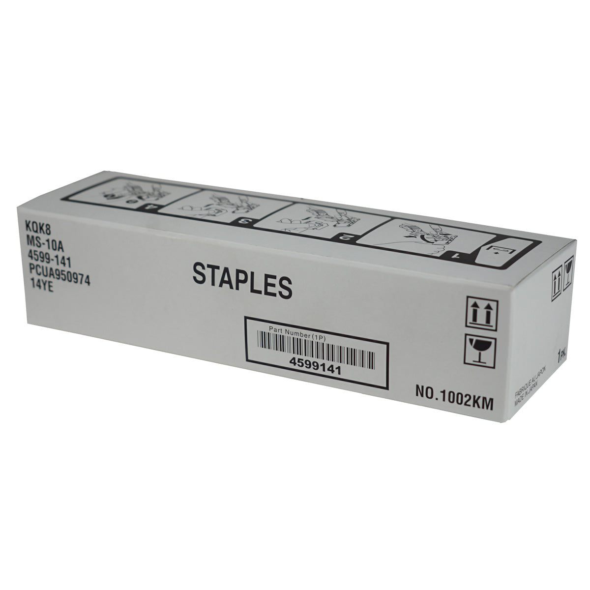 OEM Konica Minolta MS-10A (4599141) Staple Cartridge, 5K Yield, 3 Cartridge