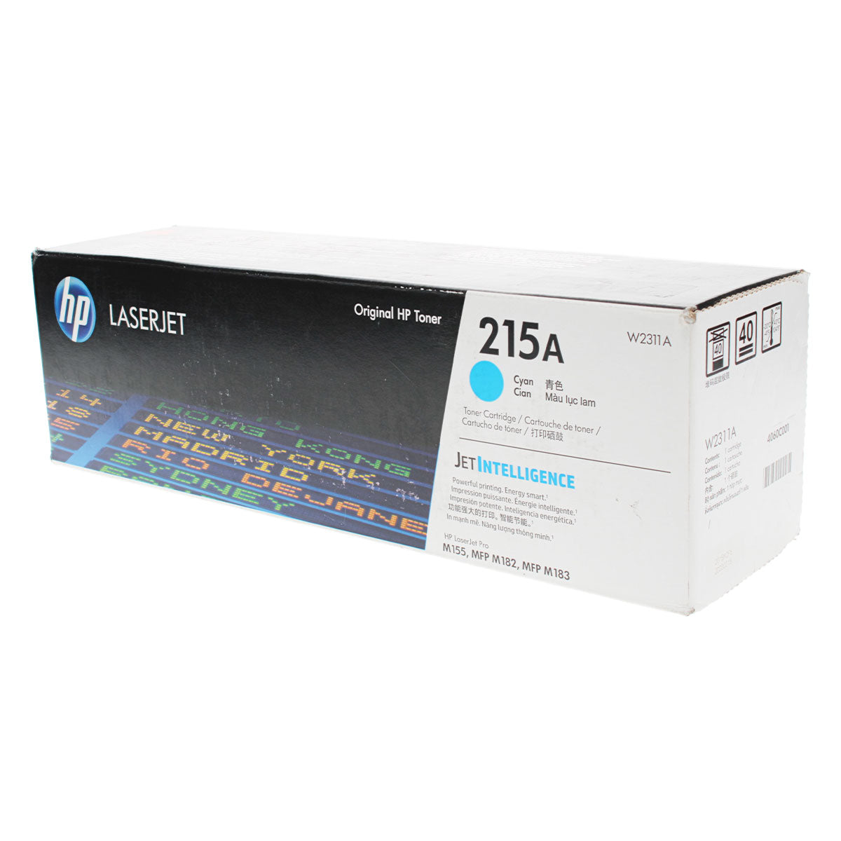 OEM HP 215A (W2311A) Toner Cartridge, Cyan, 850 Yield