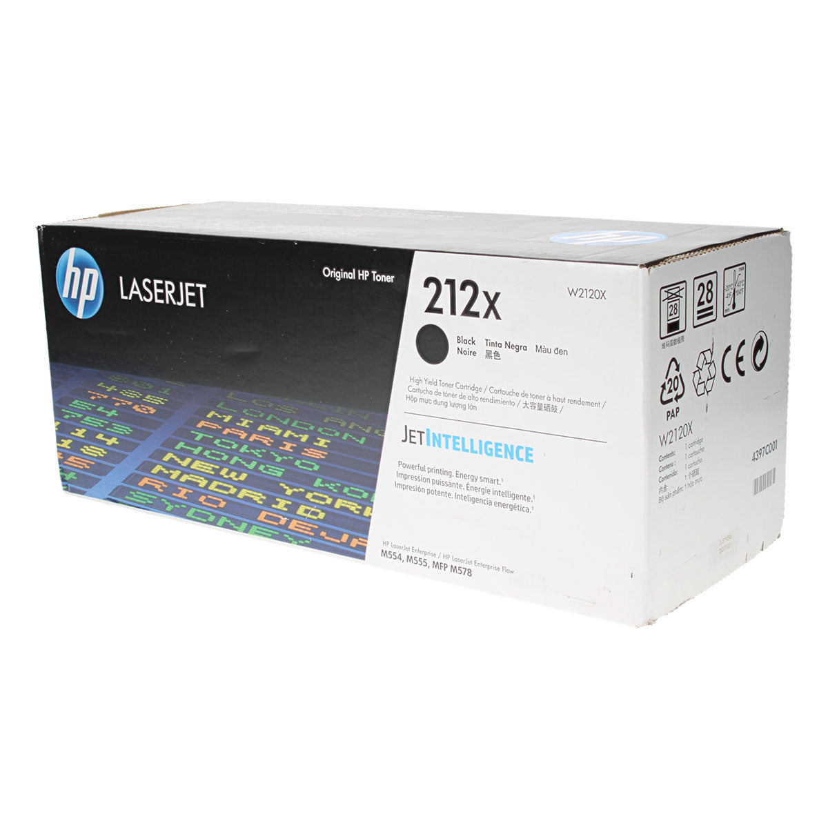 OEM HP  (W2120X) Toner Cartridge, Black,  13K Yield