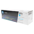 OEM HP 202A (CF501A) Toner Cartridge, Cyan, 1.3K Yield
