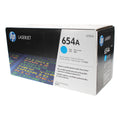 OEM HP 654A (CF331A) Toner Cartridge, Cyan, 15K Yield