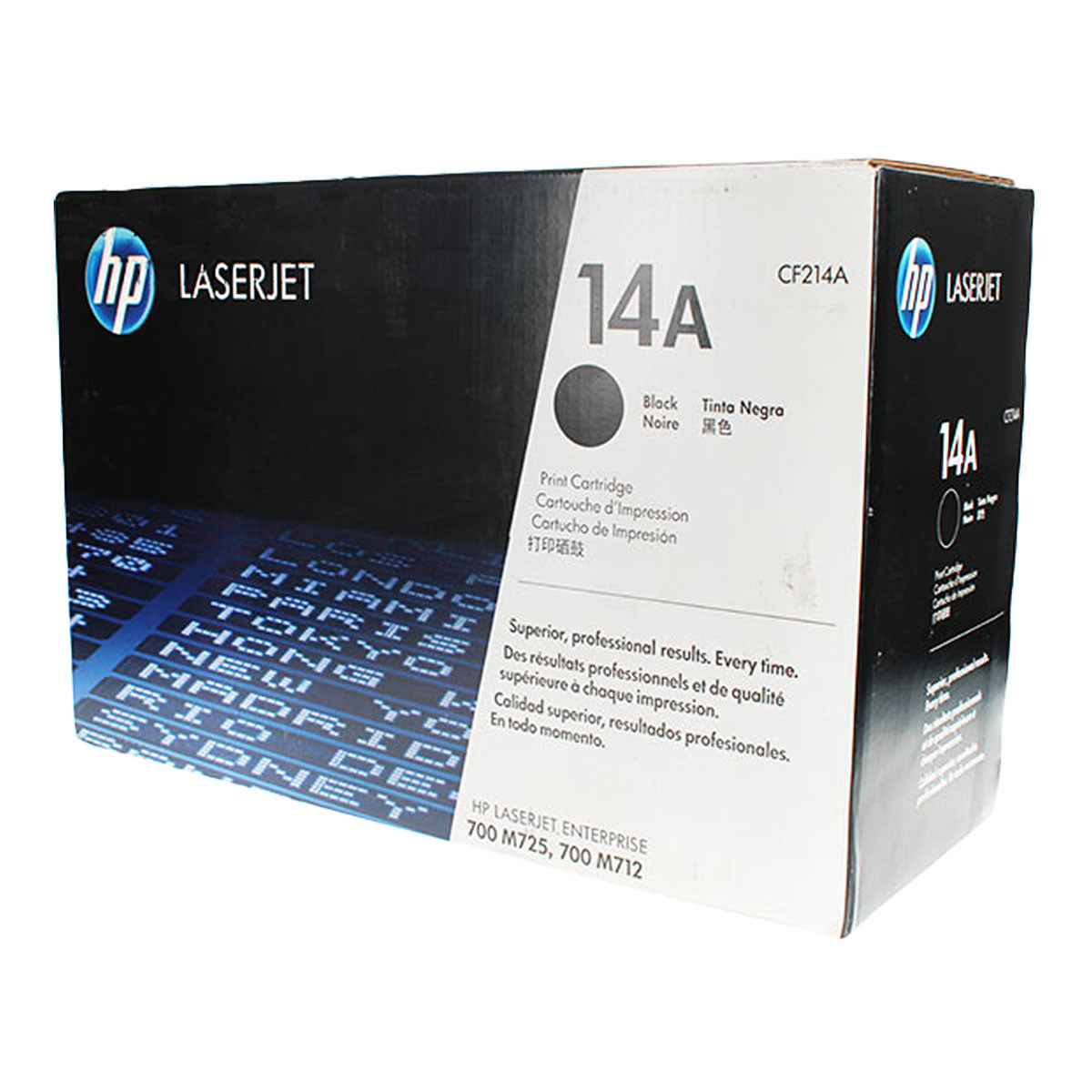 OEM HP 14A (CF214A) Toner Cartridge, Black, 10K Yield