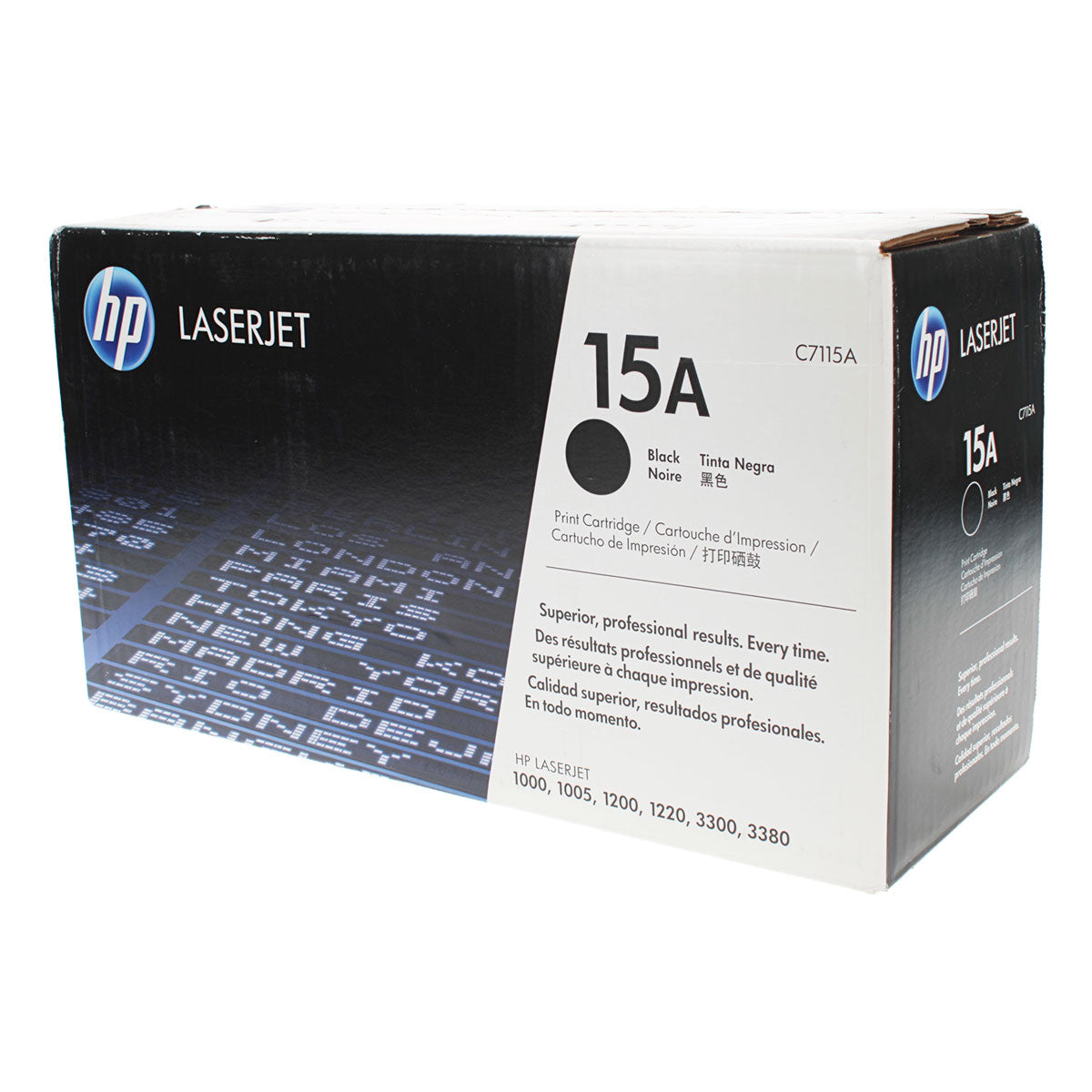 OEM HP 15A (C7115A) Toner Cartridge, Black, 2K Yield