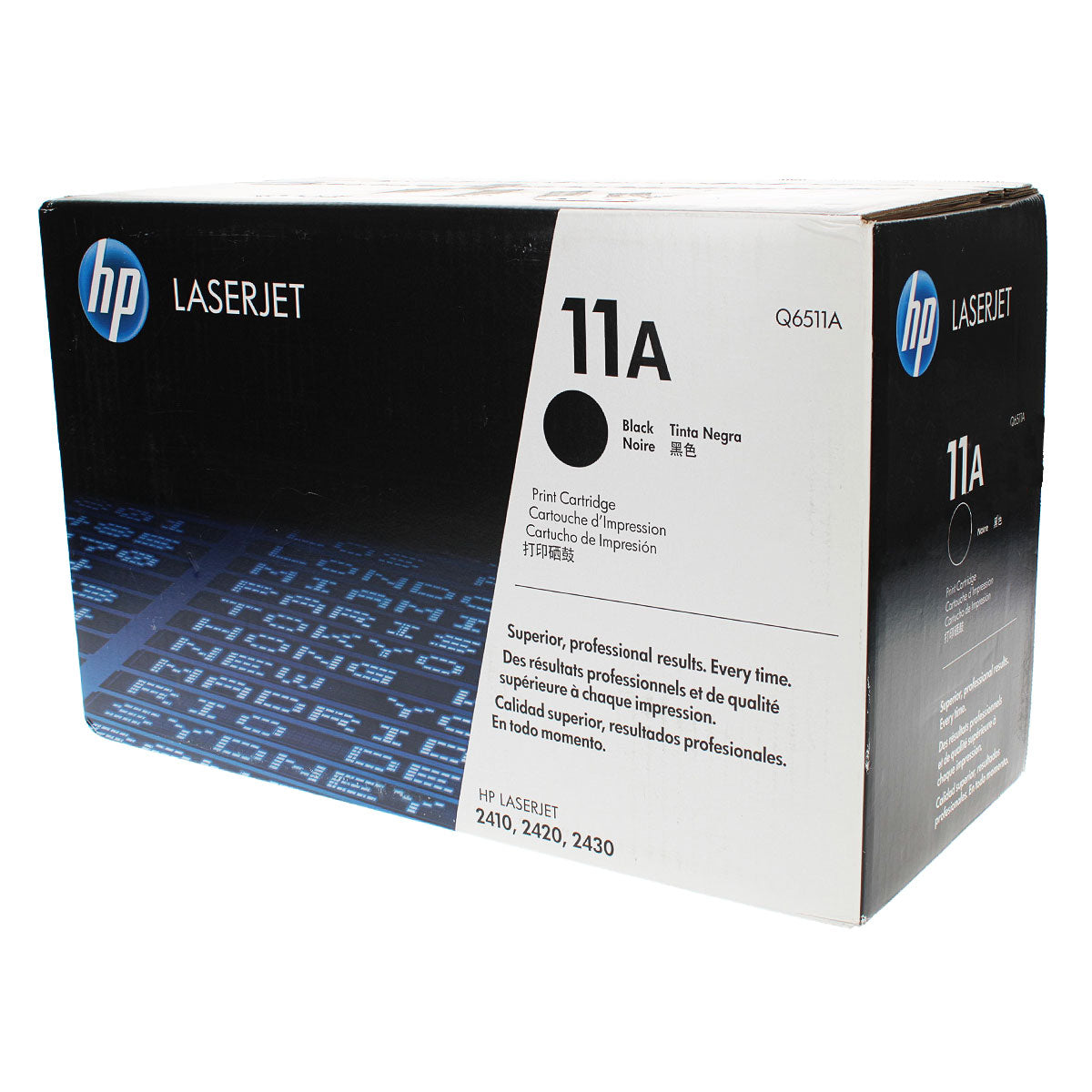 OEM HP 11A (Q6511A) Toner Cartridge, Black, 6K Yield