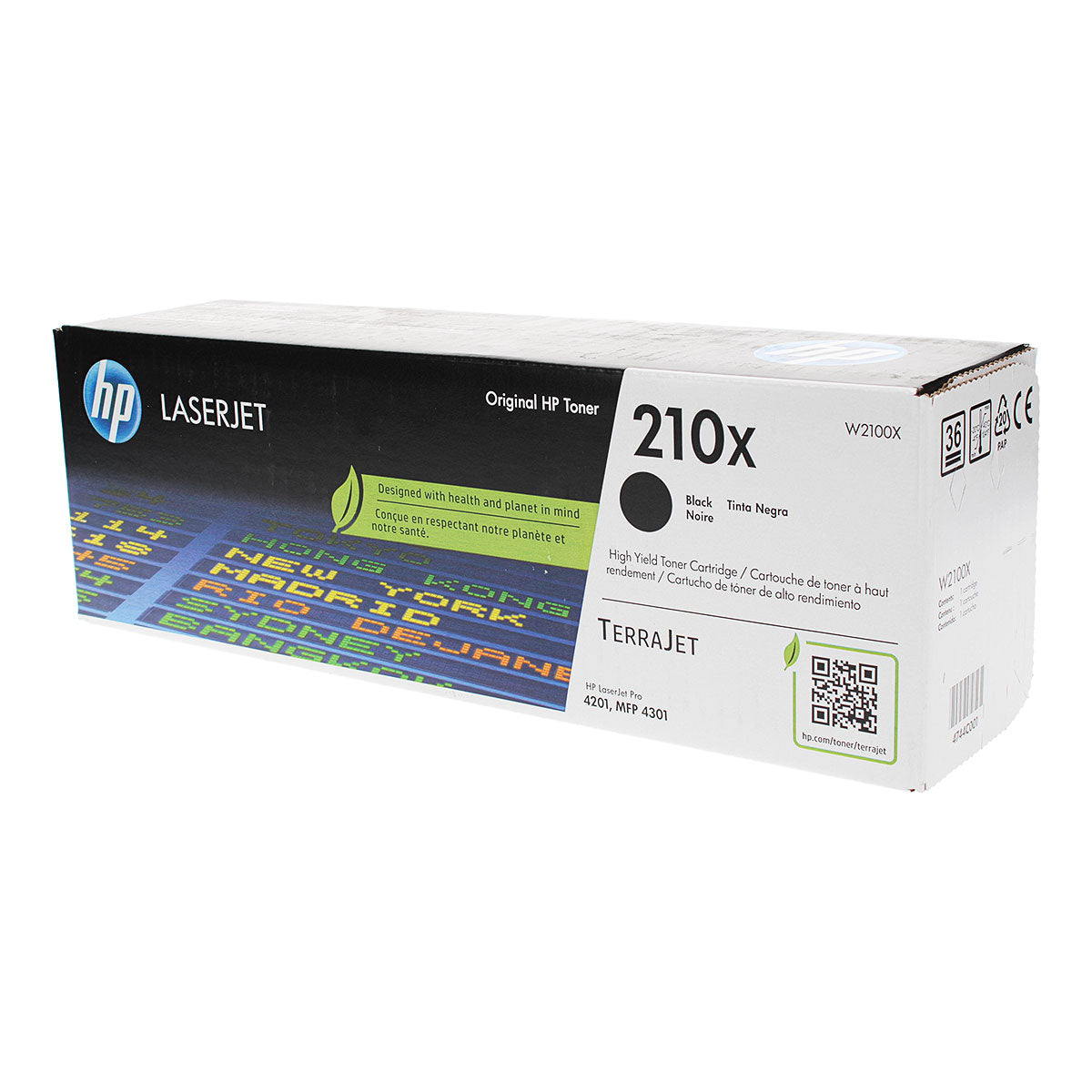 OEM HP  (W2100X) Toner Cartridge, Black, 7.5K Yield