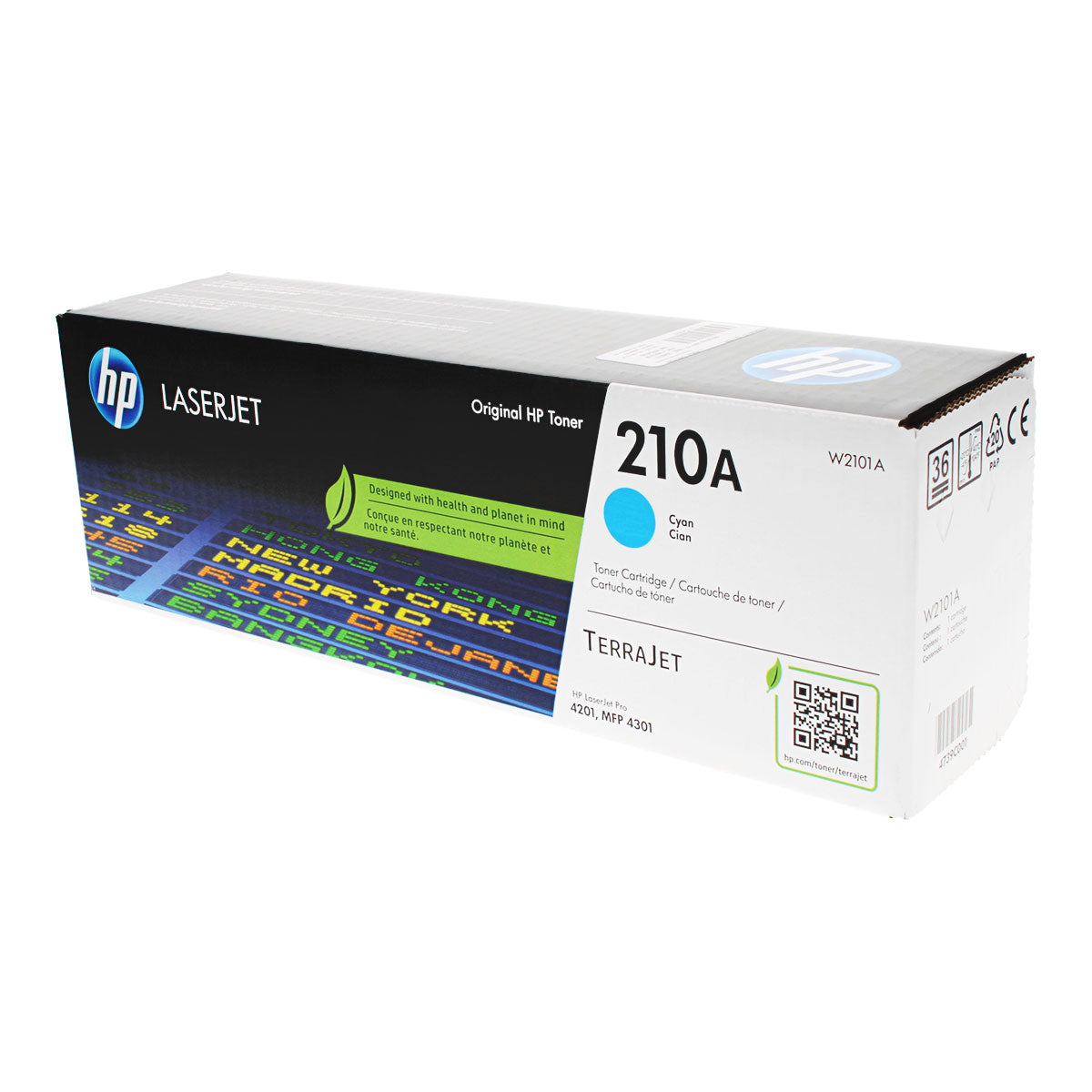 OEM HP  (W2101A) Toner Cartridge, Cyan, 1.8K Yield
