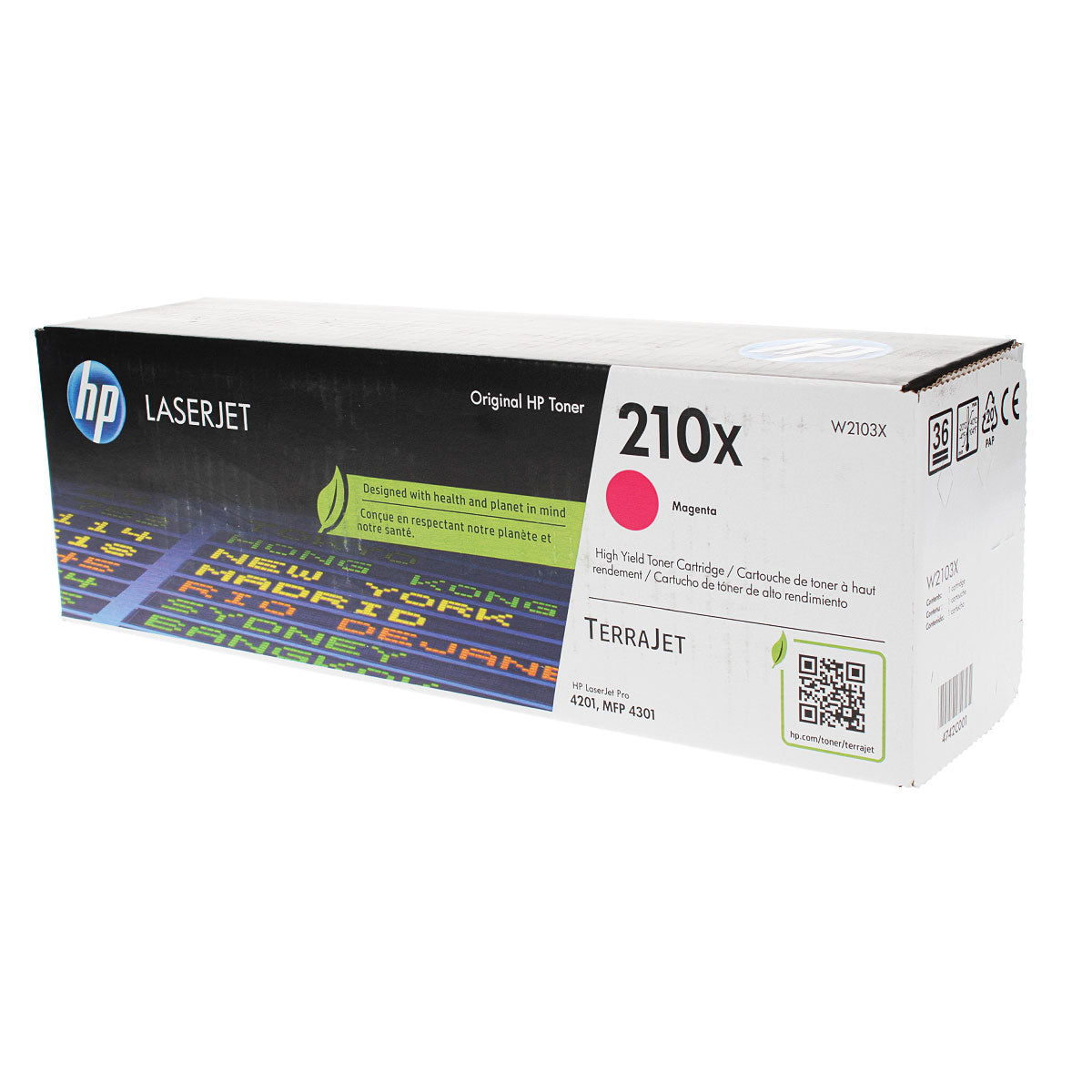 OEM HP  (W2103X) Toner Cartridge, Magenta, 5.5K Yield