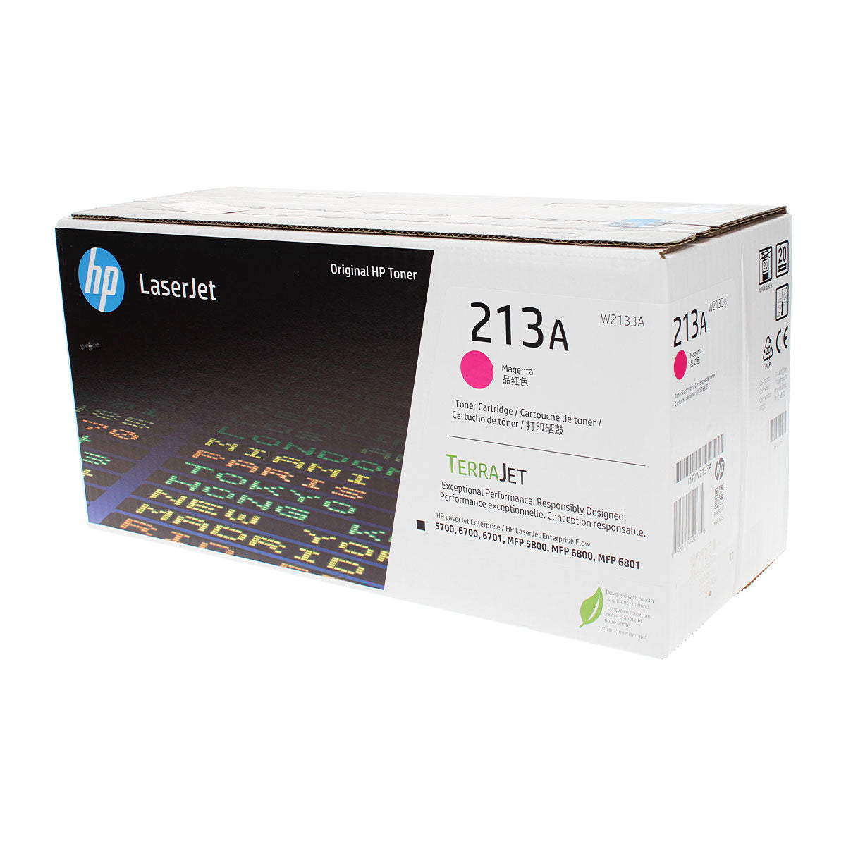 OEM HP  (W2133A) Toner Cartridge, Magenta, 3K Yield