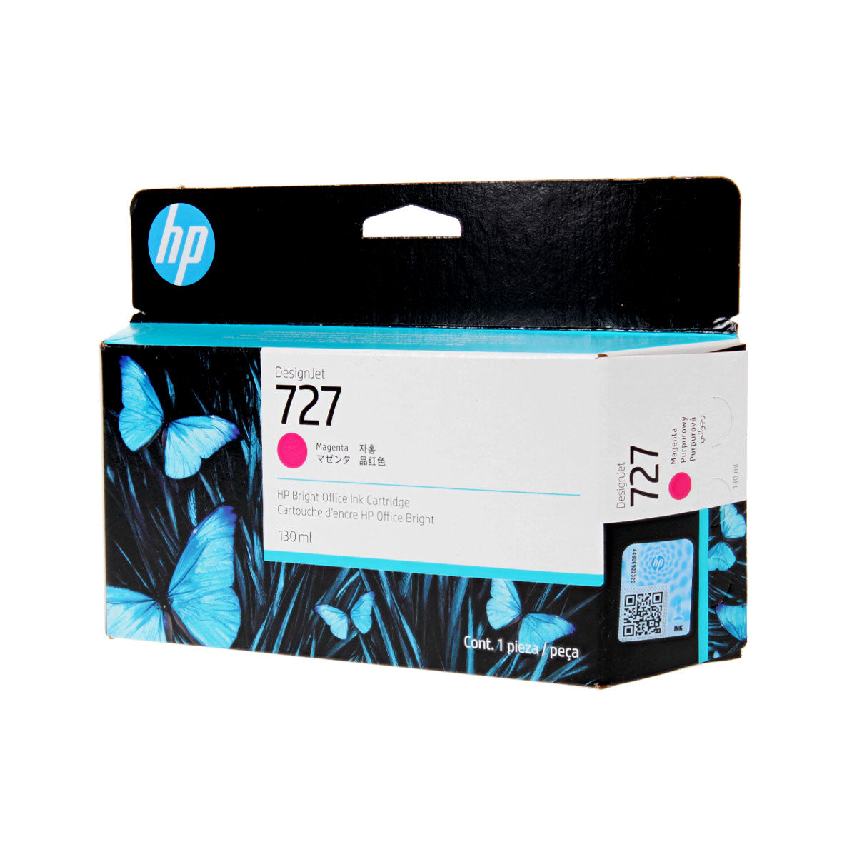 OEM HP 727 (B3P20A) Inkjet, Magenta, 130 Yield