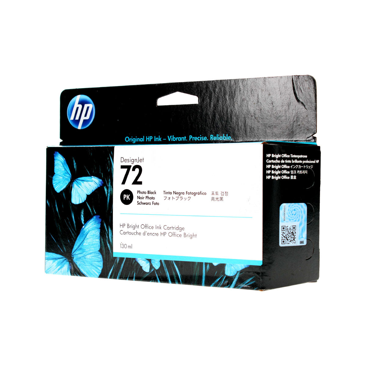 OEM HP 72 (C9370A) Inkjet, Photo Black, 13K Yield